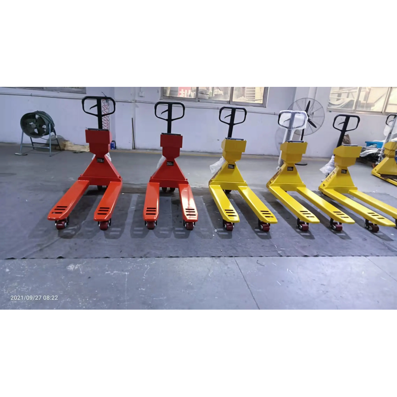 Hand Pallet Truck Factory - OEM/ODM Custom 2T 2.5T 3T Hand Pallet Truck with Scale Manual Pallet Jack Weighing