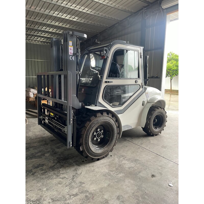 Diesel Forklift Factory - OEM/ODM Custom 2.5 Ton 3 Ton 3.5 Ton Rough Terrain 4WD Off Road Forklift