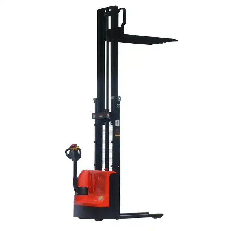Electric Pallet Stacker Manufacturer - OEM/ODM Custom 1.5 Ton 3m 3.5m Full Electric Pallet Stacker Battery Optional