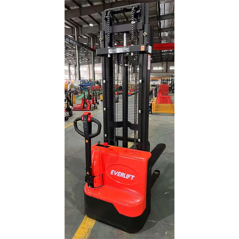 Electric Pallet Stacker Manufacturer - OEM/ODM Custom 1.5 Ton 3m 3.5m Full Electric Pallet Stacker Battery Optional