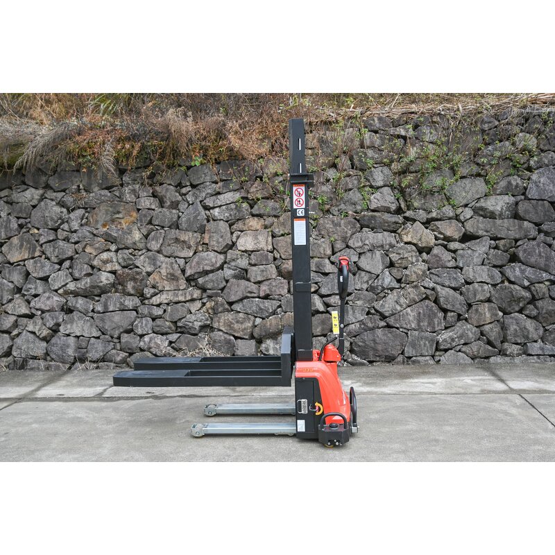 Electric Stacker Factory - OEM/ODM Custom 1300KG 1500KG Self Loading Portable Forklift Electric Stacker