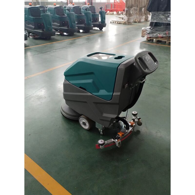 Electric Sweeper Factory - OEM/ODM Custom Hand Push Electric Sweeper Floor Cleaning Machine Auto Cleaner