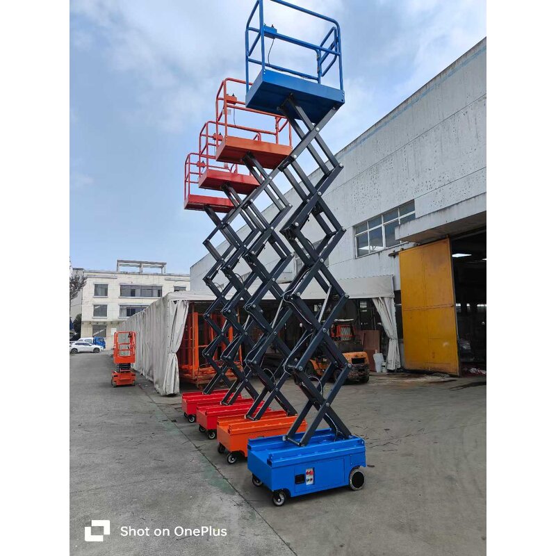 Scissor Lift Factory - OEM/ODM Custom Mini 3m 4m 5m Scissor Lift Self Propelled Work Platform