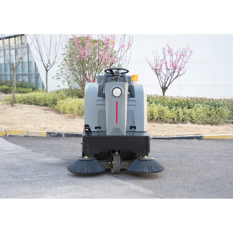 Rider on Cleaning Machine Factory - OEM/ODM Custom Rider on Cleaning Machine Floor Cleaner Electric Sweeper Double Brush