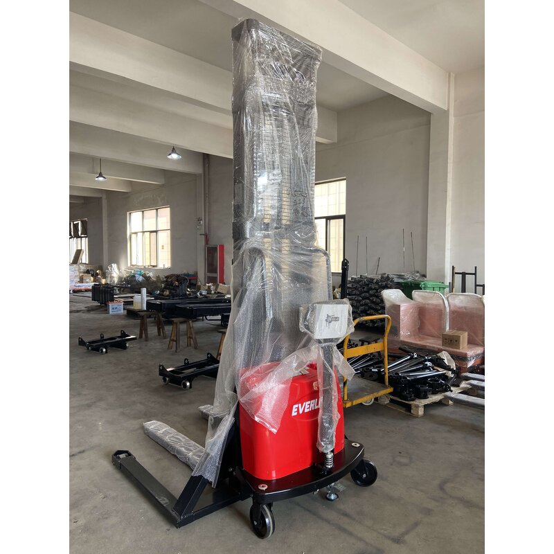 Semi Electric Stacker Manufacturer - OEM/ODM Custom 1000KG 1500KG 2000KG Semi Electric Stacker Max Lifting 1.6m-3m