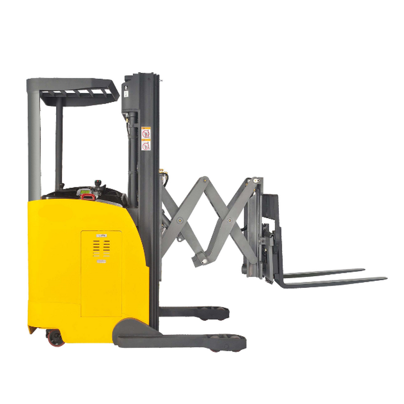 Electric Reach Truck Factory - OEM/ODM Custom CQD15S 1.5t 2t Stand on Double Deep Scissor Reach Truck 12m