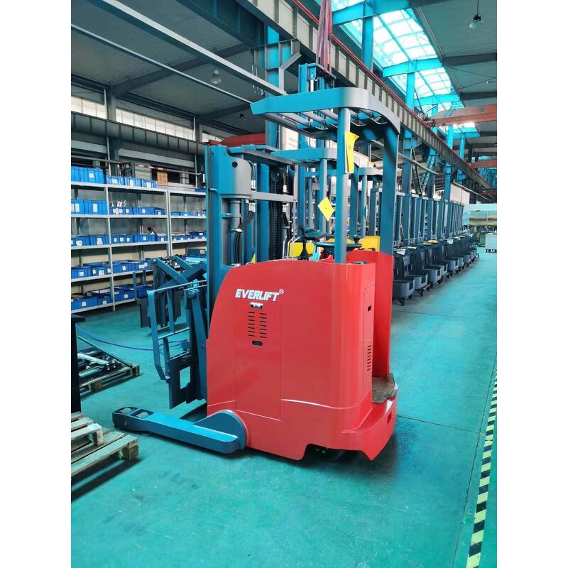 Electric Reach Truck Manufacturer - OEM/ODM Custom Scissor Forklift Electric Reach Truck 1 Ton 1.5 Ton 2ton