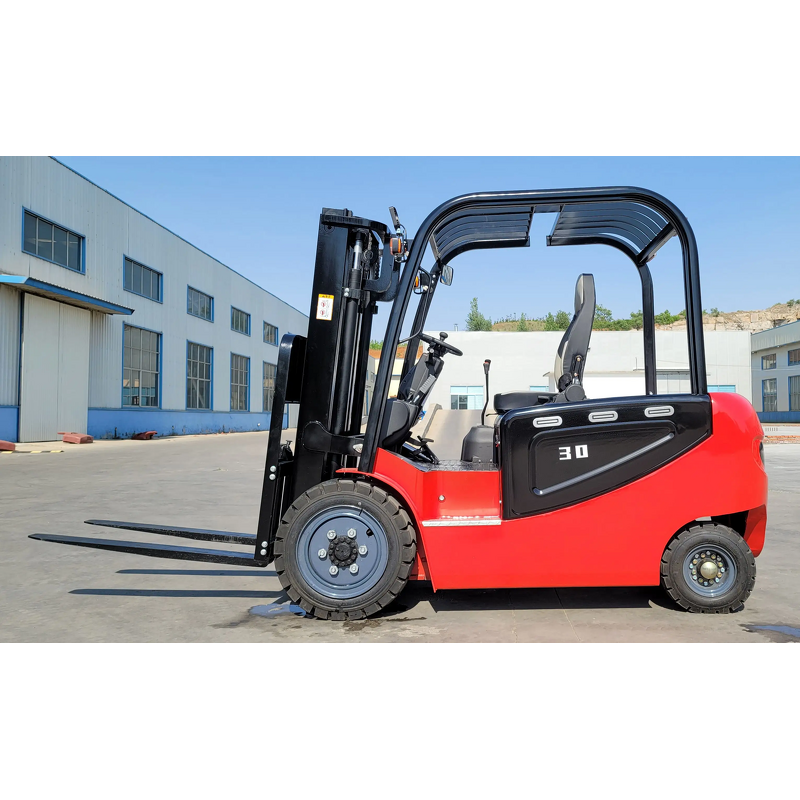 Electric Forklift Manufacturer - OEM/ODM Custom 3ton Battery Electric Forklift 4 Wheels Pneumatic Tires Option