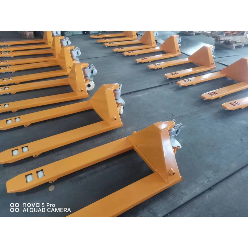 Manual Pallet Jack Manufacturer - OEM/ODM Custom Manual Trolley Hand Pallet Truck 2t 2.5t 3t 5t Manual Pallet Jack