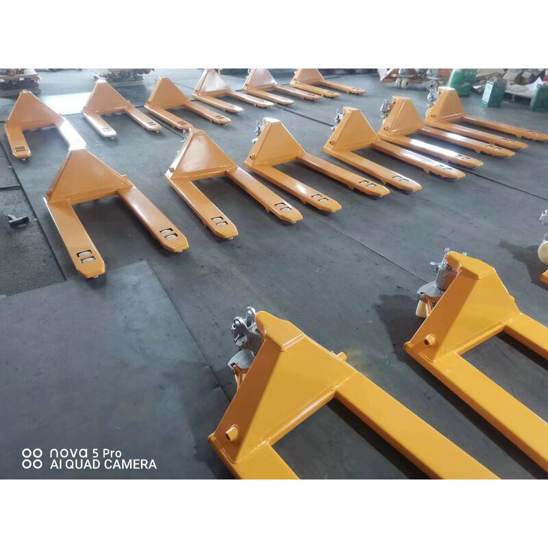 Manual Pallet Jack Manufacturer - OEM/ODM Custom Manual Trolley Hand Pallet Truck 2t 2.5t 3t 5t Manual Pallet Jack