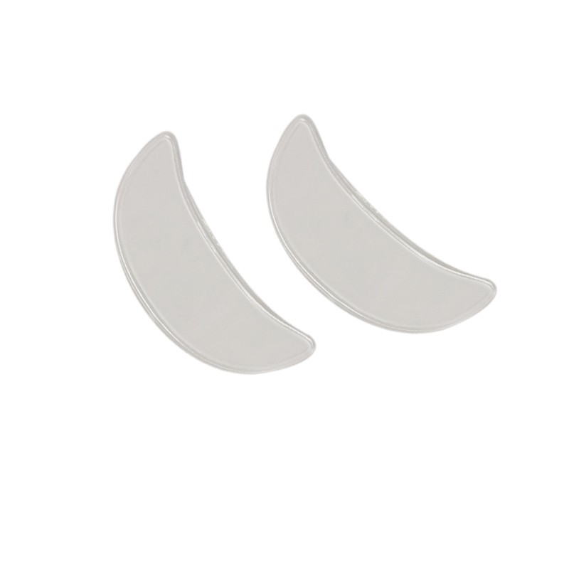 Reusable Transparent Silicone Eye Chest Patch Moisturizing Anti-Wrinkle Eye Pad in Heart Shape Washable Sheet