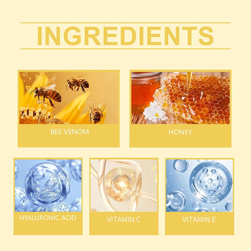 Bee Venom Firming Repair Brightening Moisturizer Whitening Anti Wrinkle Remove Acne Face Skin Care Cream