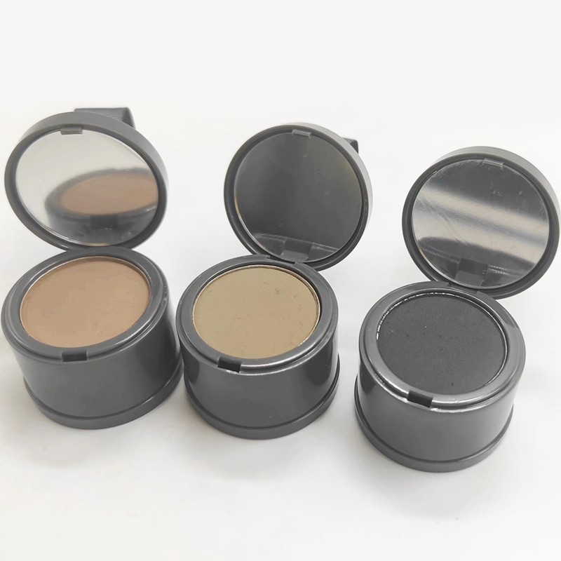 Hairline Shadow Powder Cover Root Touch up Hair Loss Beard Concealer Hair Loss Fiber for Styling Black Hairline Modified Powder