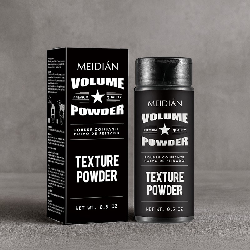 Private Label Keratin Texture Hair Powder Fashion Styling Instant Hair Fiber Volume Product Strong Hold Hair Powder