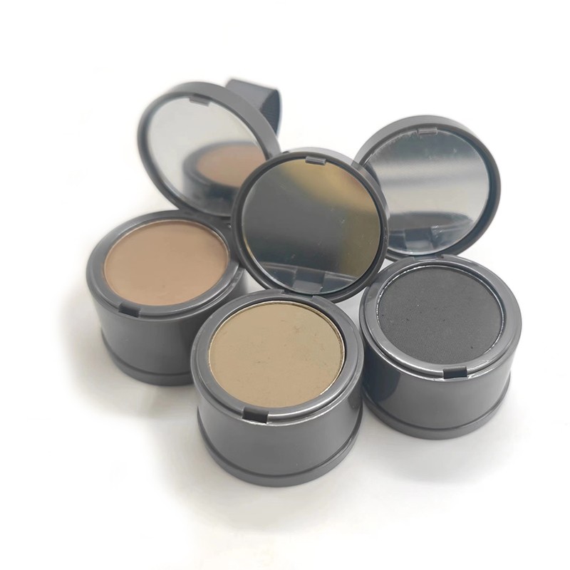 Hairline Shadow Powder Cover Root Touch up Hair Loss Beard Concealer Hair Loss Fiber for Styling Black Hairline Modified Powder