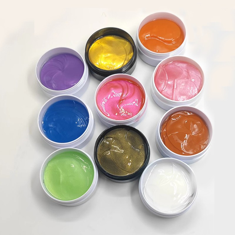 Korean Aloe Vera Hydrogel Eye Patch Crystal Jelly 24k Golden Collagen Firming Moisturizing Eye Masks Patches for Eye Message