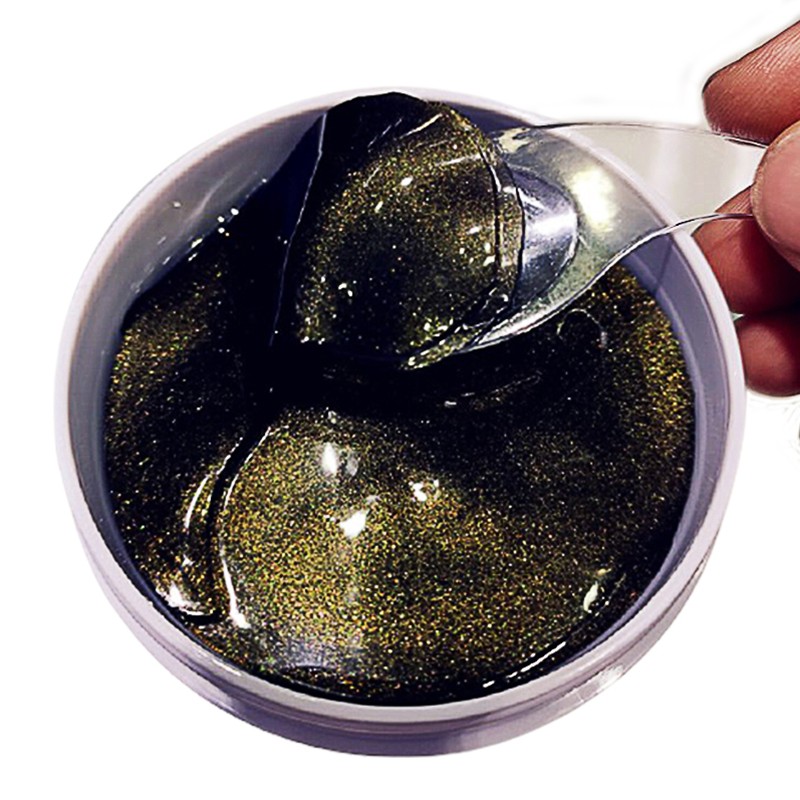 Private Label Organic 24k Gold Crystal Collagen Eye Mask Pink Puffy Eyes Solution Wrinkle Remover Anti Aging Eye Patches