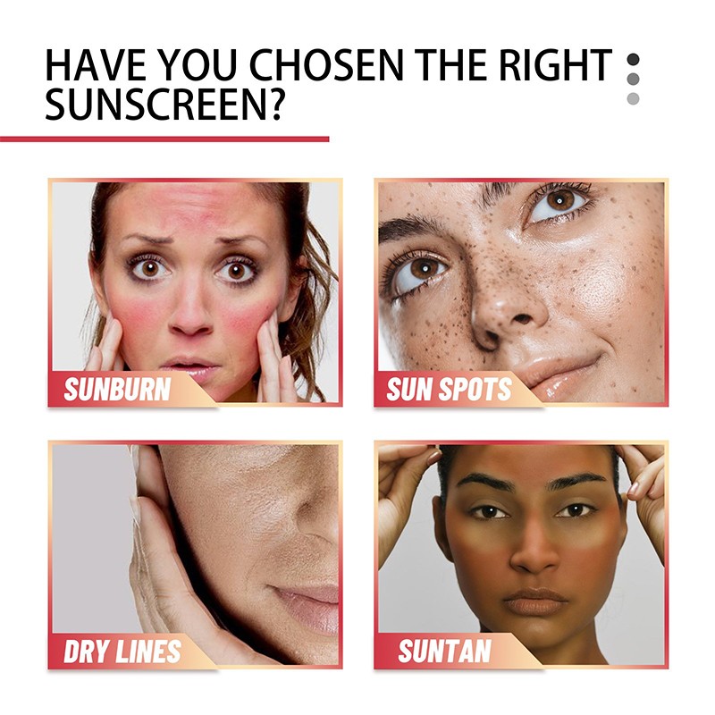 Private Label SPF 50+ PA++++ Sun Block Skin Care Mineral Collagen Sunscreen Matte Moisturizer Sunscreen Stick