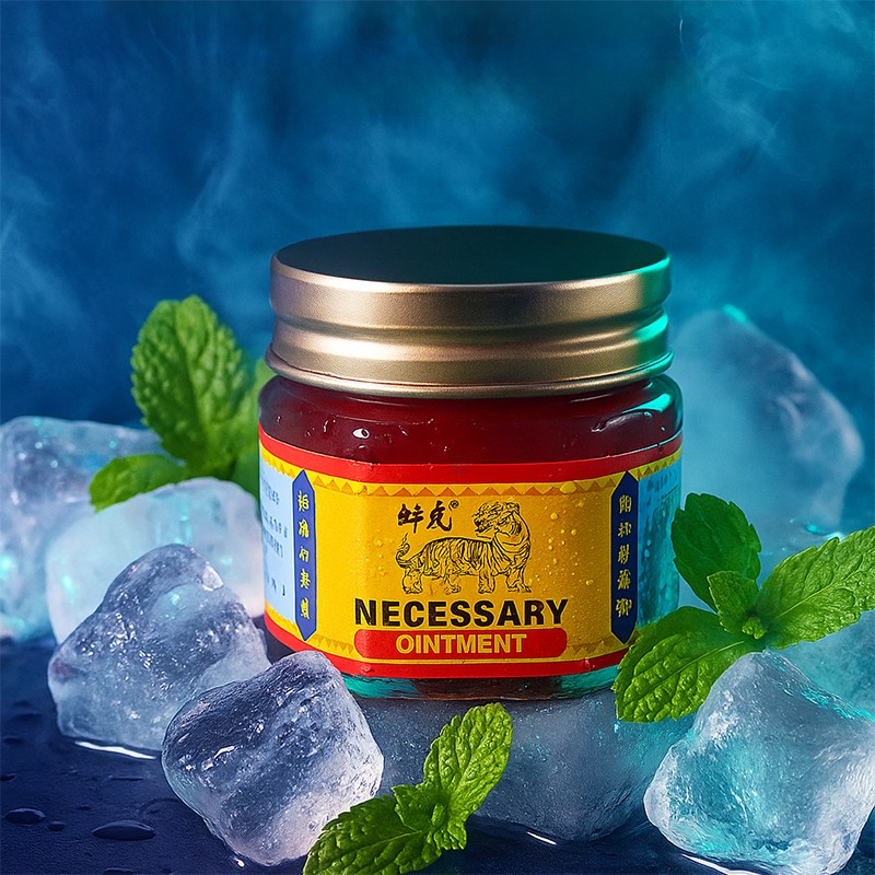 Wholesale Original Red/White Tiger Ointment Headache Dizziness Balm Cool Relieving Itch Menthol Essential Balm 19.2g