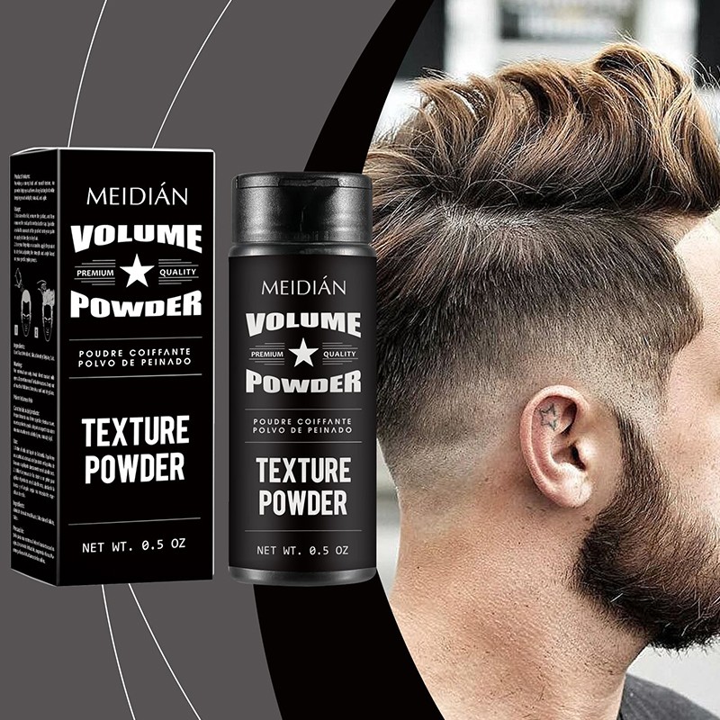 Private Label Instant Fluffy Styling Volumizing Volume Hair Texturizing Powder Oil-control Barber Hair Style Powder Texture