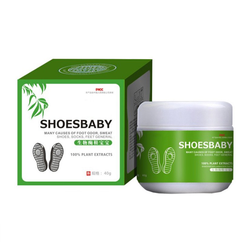 Organic Anti-Fungal Deodorant Powder for Feet Heavy-Duty Odor Destroying Corn Starch Green Tea Herbal Sweat Absorption Foot