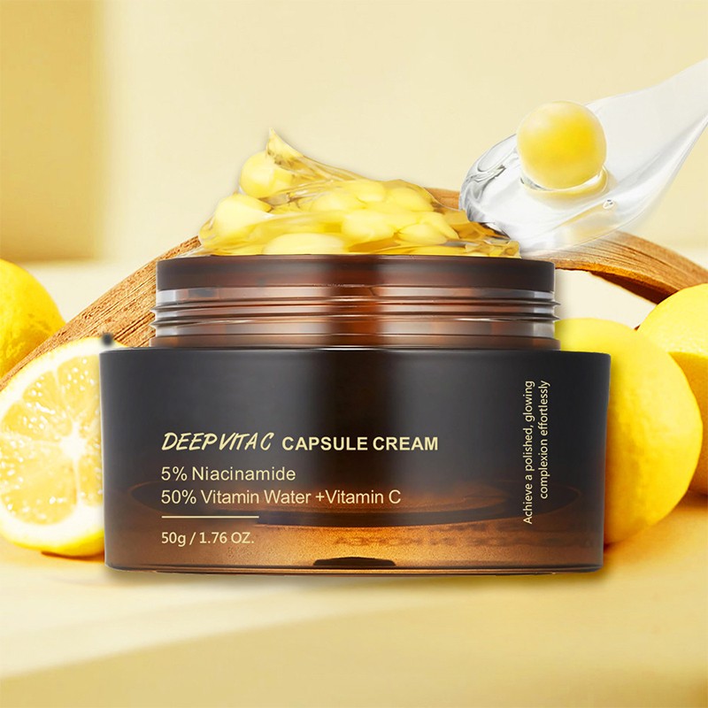 Factory Price Locks Water Collagen Jelly Cream Deep Vita C Capsule Cream Filler Moisturizing Skincare Collagen Cream