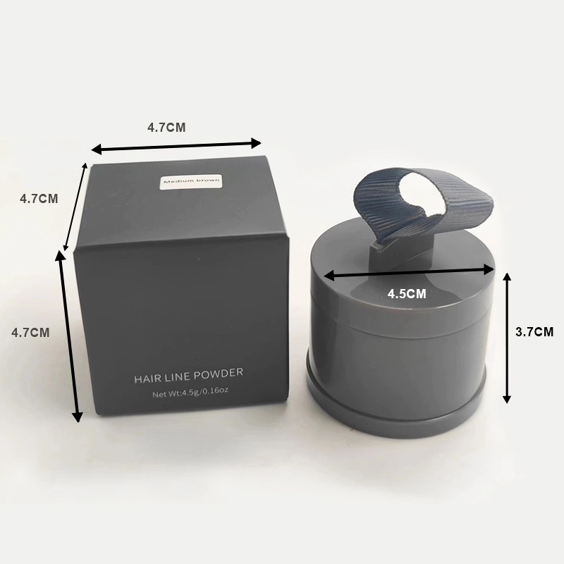 Strong Hold Hairline Powder Fill Shadow Decorate the Hair Bun Line Hair Oil Remover Powder Cover up Hair Loss