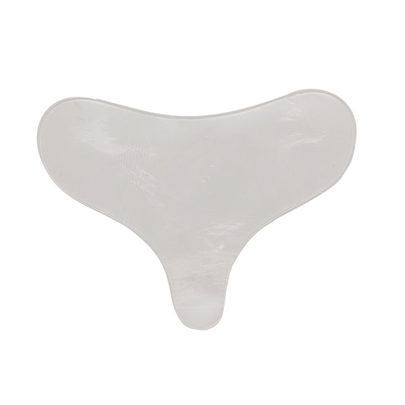 Reusable Transparent Silicone Eye Chest Patch Moisturizing Anti-Wrinkle Eye Pad in Heart Shape Washable Sheet