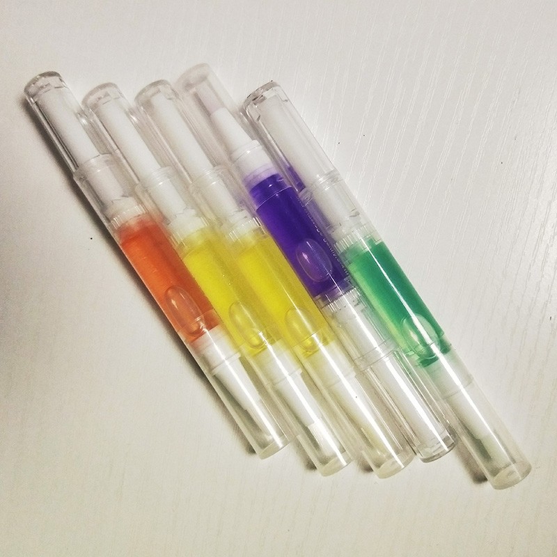 Custom Fruit Scented Nail Care Cuticle Oil Pen 3ml Vitamin E Moisturizing Nail Cuticle Oil Repair