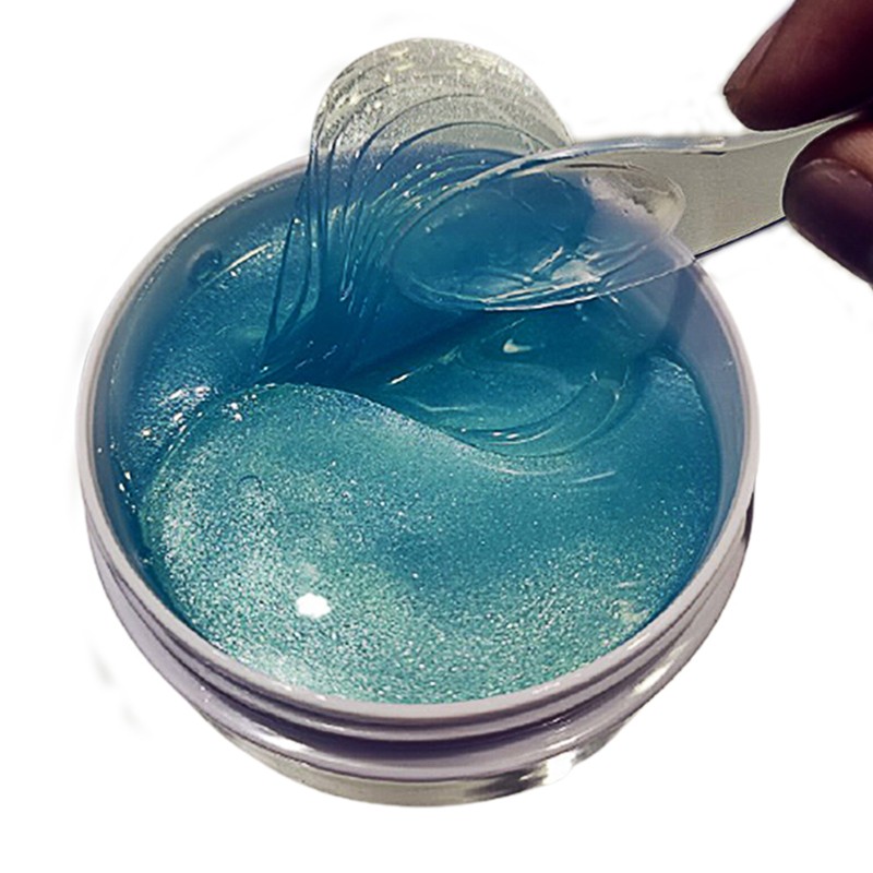 Private Label Organic 24k Gold Crystal Collagen Eye Mask Pink Puffy Eyes Solution Wrinkle Remover Anti Aging Eye Patches