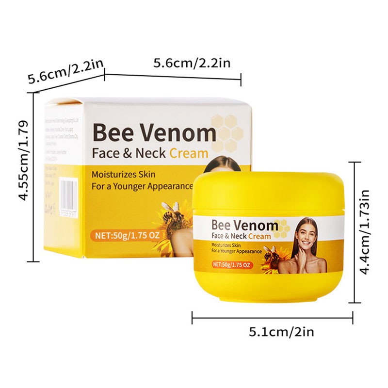 Bee Venom Firming Repair Brightening Moisturizer Whitening Anti Wrinkle Remove Acne Face Skin Care Cream