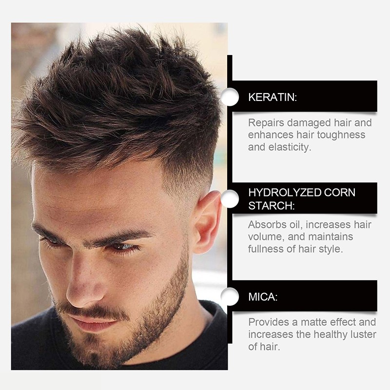 Private Label Instant Fluffy Styling Volumizing Volume Hair Texturizing Powder Oil-control Barber Hair Style Powder Texture