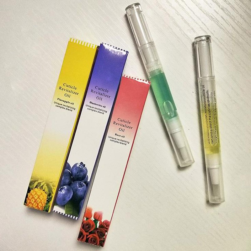 Luxury Organic 3ml Nail Oil Pen Natural Vitamin E Cuticle Oil for Moisturizing Revitalizing and Strengthening Nails