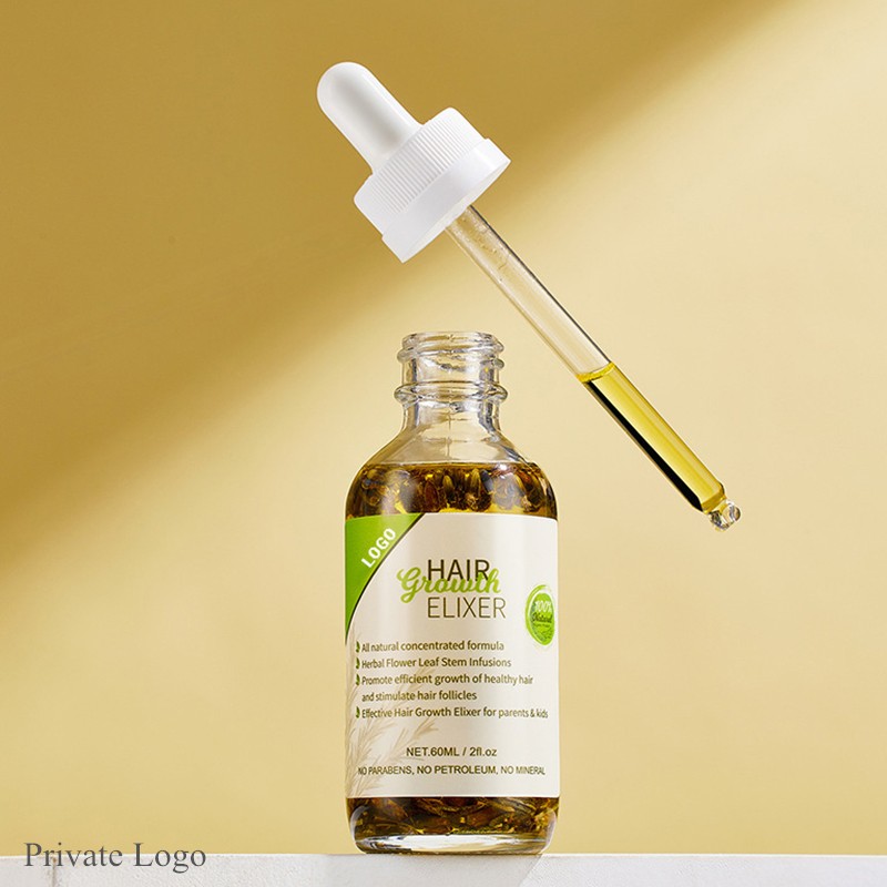 Wholesale Natural Organic Herbal Rosemary Hair Growth Oil Serum Nourishing Scalp Treatment for Men and Women Use at Home