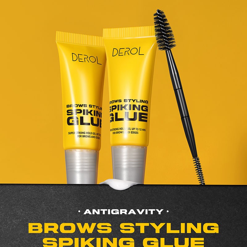 Vegan Brow Wax-freeze Eyebrow Fixing Gel Private Label Use Waterproof Transparent Long Lasting Eyebrow Styling Gel