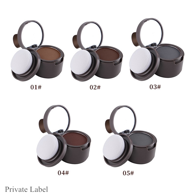 Multi Colors Concealer Hair Powder Hairline Powder Shadow Private Logo Hair Line Filling Shadow Powder