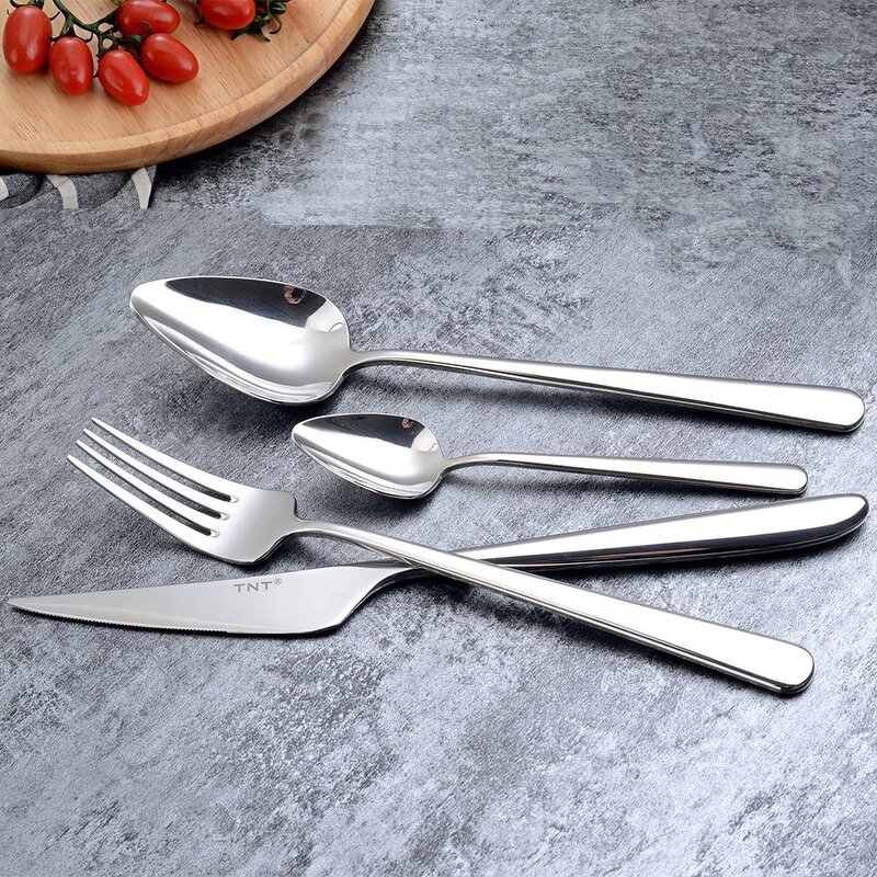 Flatware Set Factory - OEM/ODM Custom Best Luxury 18/8 Stainless Steel Silverware Sustainable Hammered Flatware