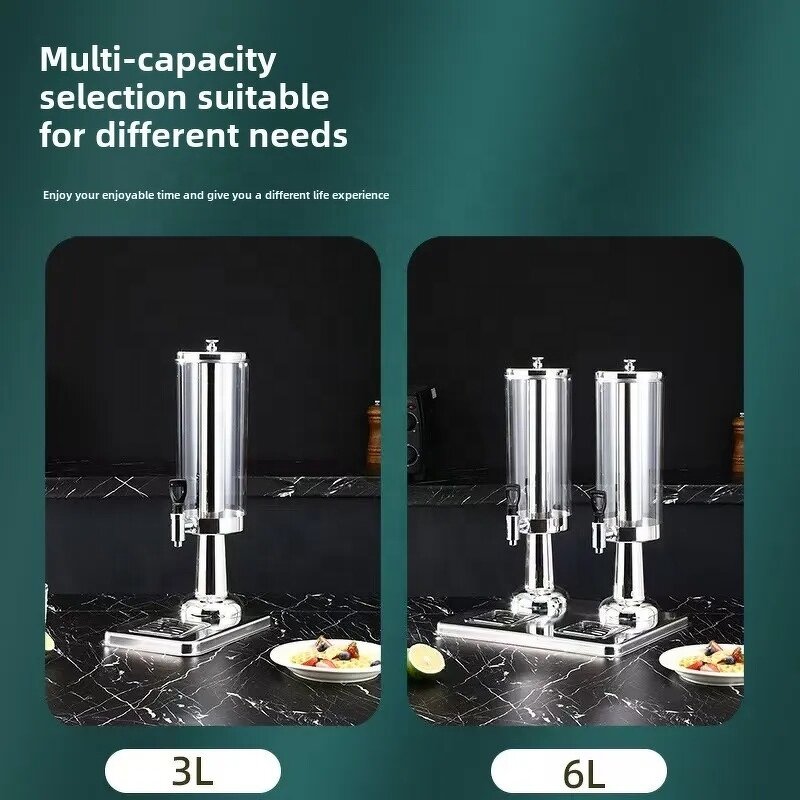 Beverage Dispenser Manufacturer - OEM/ODM Custom Stainless Steel Buffet Barrel Beer Cold Drink Juice Dispenser