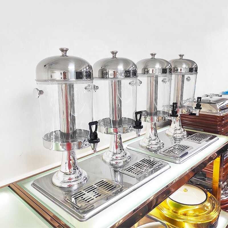 Juice Dispenser Factory - OEM/ODM Custom Commercial Stainless Steel Soda Juice Self Service Glass Dispenser