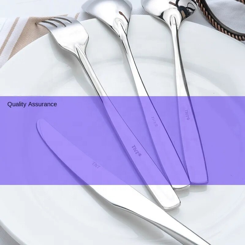 Flatware Set Factory - OEM/ODM Custom Wholesale High Quality Stainless Steel Flatware Set Silver Bulk Spoon Fork