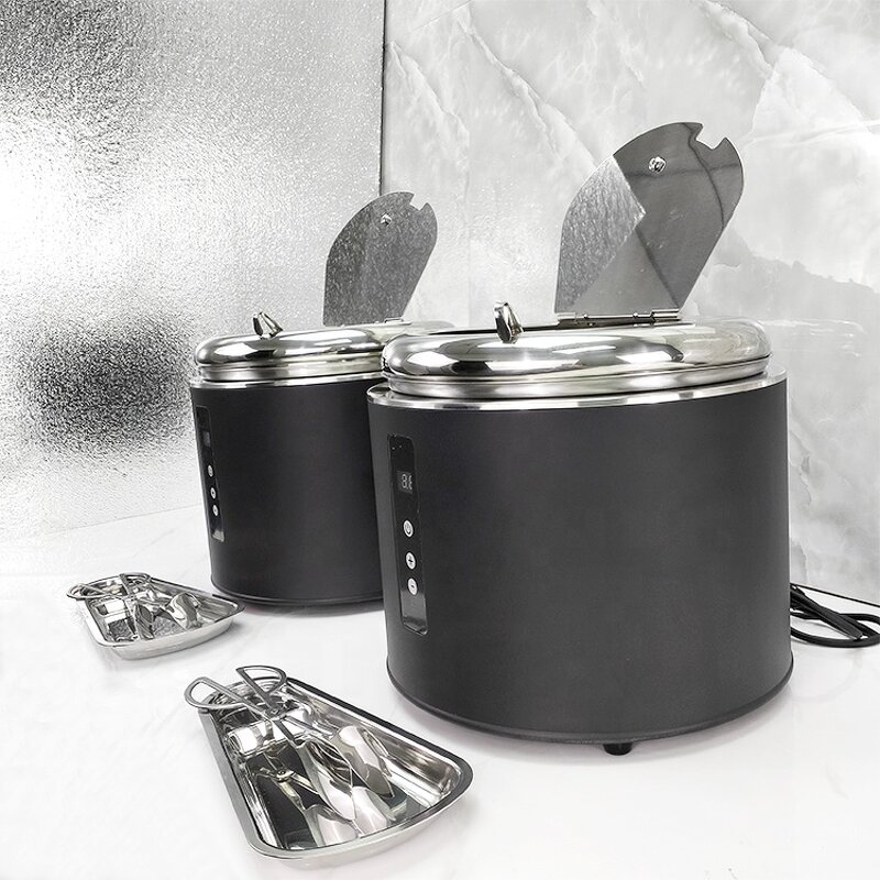 Electric Soup Pot Manufacturer - OEM/ODM Custom Popular Commercial Restaurant Electric Soup Pot Stainless Steel Round