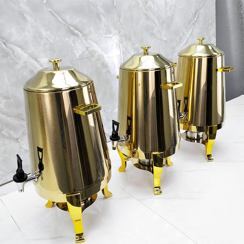 Electric Beverage Dispenser Manufacturer - OEM/ODM Custom Hotel Double Porcelain Beverage Dispenser Electric Hot Milk