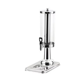 Beverage Dispenser Manufacturer - OEM/ODM Custom 2 Compartment Buffet Stainless Steel Wine Juice Cold Dispenser