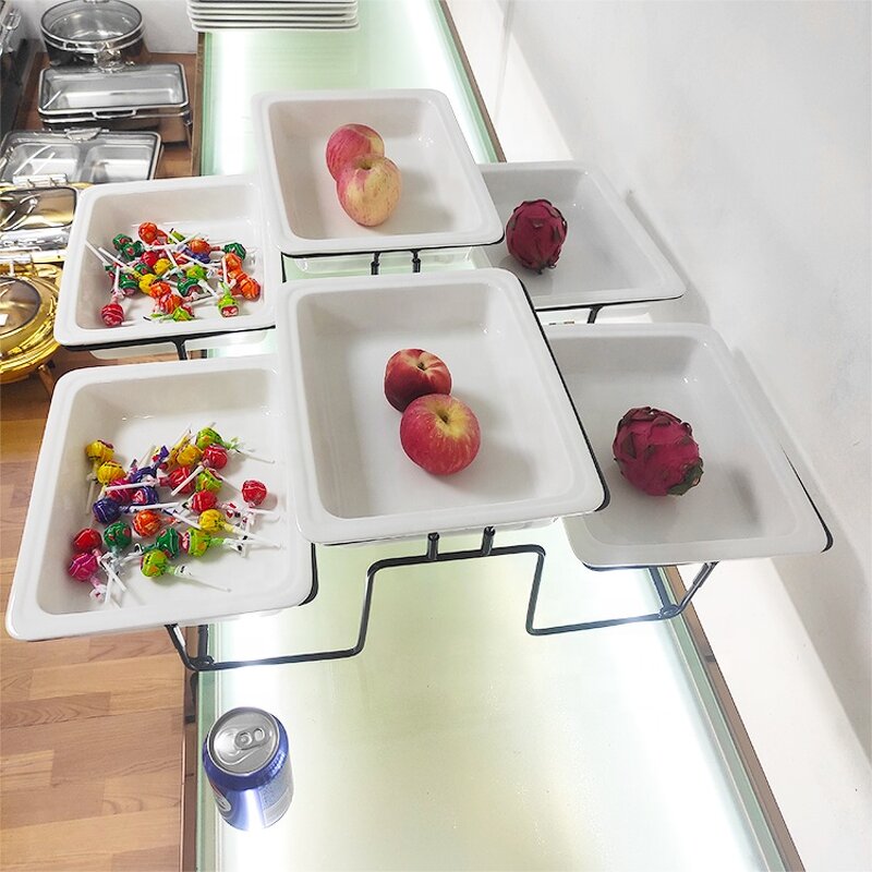 Porcelain Plates Manufacturer - OEM/ODM Custom Factory Catering Hotel White Porcelain Square Plates Sets Wholesale