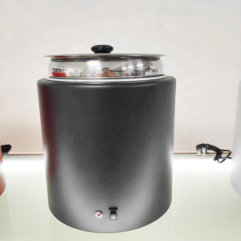 Dry Heat Soup Warmer Factory - OEM/ODM Custom 10L Modern Commercial Dry Heat Soup Warmer for Catering
