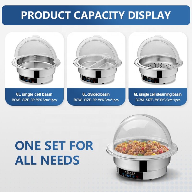 Chafing Dishes Manufacturer - OEM/ODM Custom Wholesale Luxury Stainless Steel Chafing Dish Food Warmer