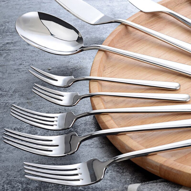 Flatware Set Factory - OEM/ODM Custom Best Luxury 18/8 Stainless Steel Silverware Sustainable Hammered Flatware