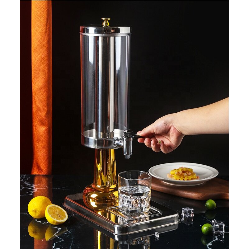 Beverage Dispenser Manufacturer - OEM/ODM Custom Stainless Steel Buffet Barrel Beer Cold Drink Juice Dispenser
