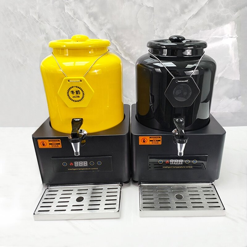Juice Dispenser Manufacturer - OEM/ODM Custom Hotel 12 Liter Stainless Steel Hot Cold Juice Dispenser Gold Design