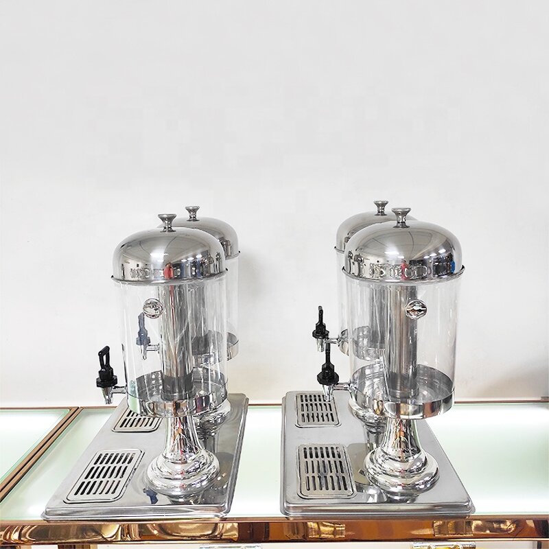 Juice Dispenser Factory - OEM/ODM Custom Commercial Stainless Steel Soda Juice Self Service Glass Dispenser